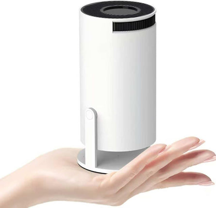 Portable Projector 4K 1080P FHD Mini Projector, Compatible with Android and Netflix, WiFi 6, BT 5.0, 180° Rotation, Projector with Automatic Keystone Correction