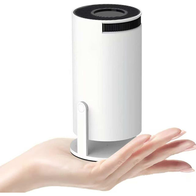 Portable Projector 4K 1080P FHD Mini Projector, Compatible with Android and Netflix, WiFi 6, BT 5.0, 180° Rotation, Projector with Automatic Keystone Correction